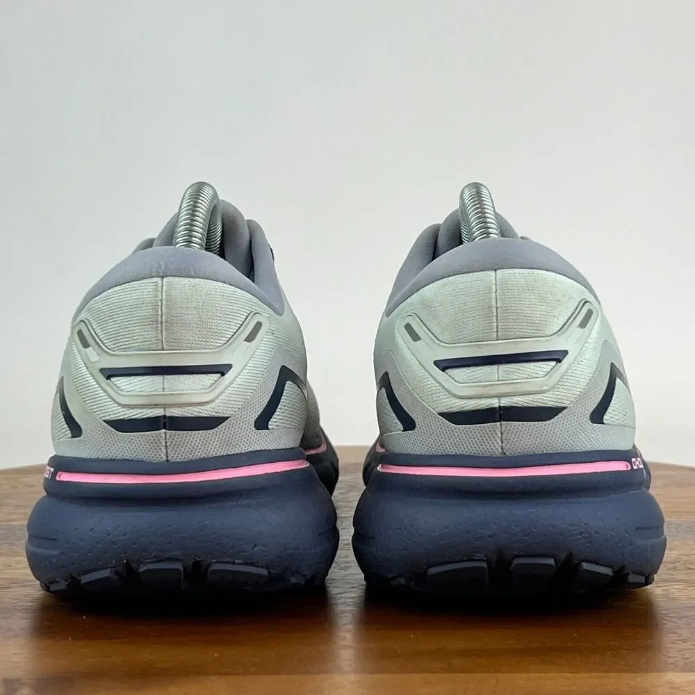 Womens Brooks‎ Ghost 15 Blue Athletic Running Shoes Sneakers Size 10 B GUC